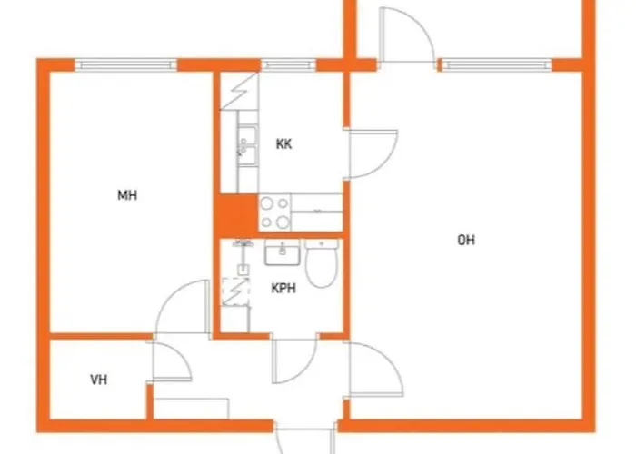 Huttu 2 - Ihqu Kaksio Mahtavalla Sijainnilla Iisalmi